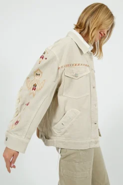 Marant Etoile IM Manona Jacket in Ecru