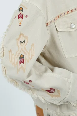Marant Etoile IM Manona Jacket in Ecru