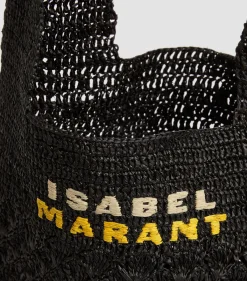 Isabel Marant IM Praia Small Shoulder Bag in Black