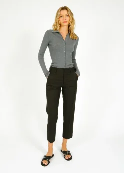 Marant Etoile IM Ritana Slim Trousers in Anthracite