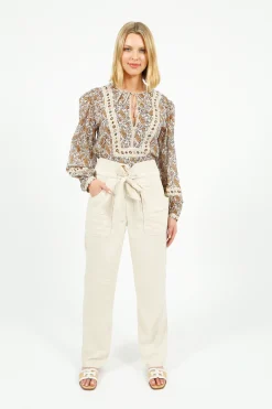 Marant Etoile IM Serida Trousers in Ecru
