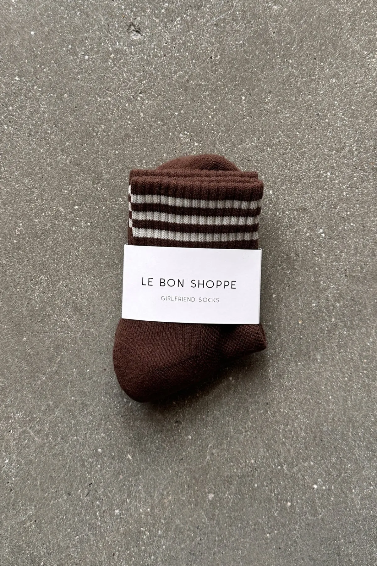 Le Bon Shoppe LBS Girlfriend Socks in Mahogany