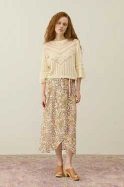 Louise Misha LM Croisette Jumper in Cream