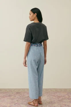 Louise Misha LM Lauriane Tee in Charcoal