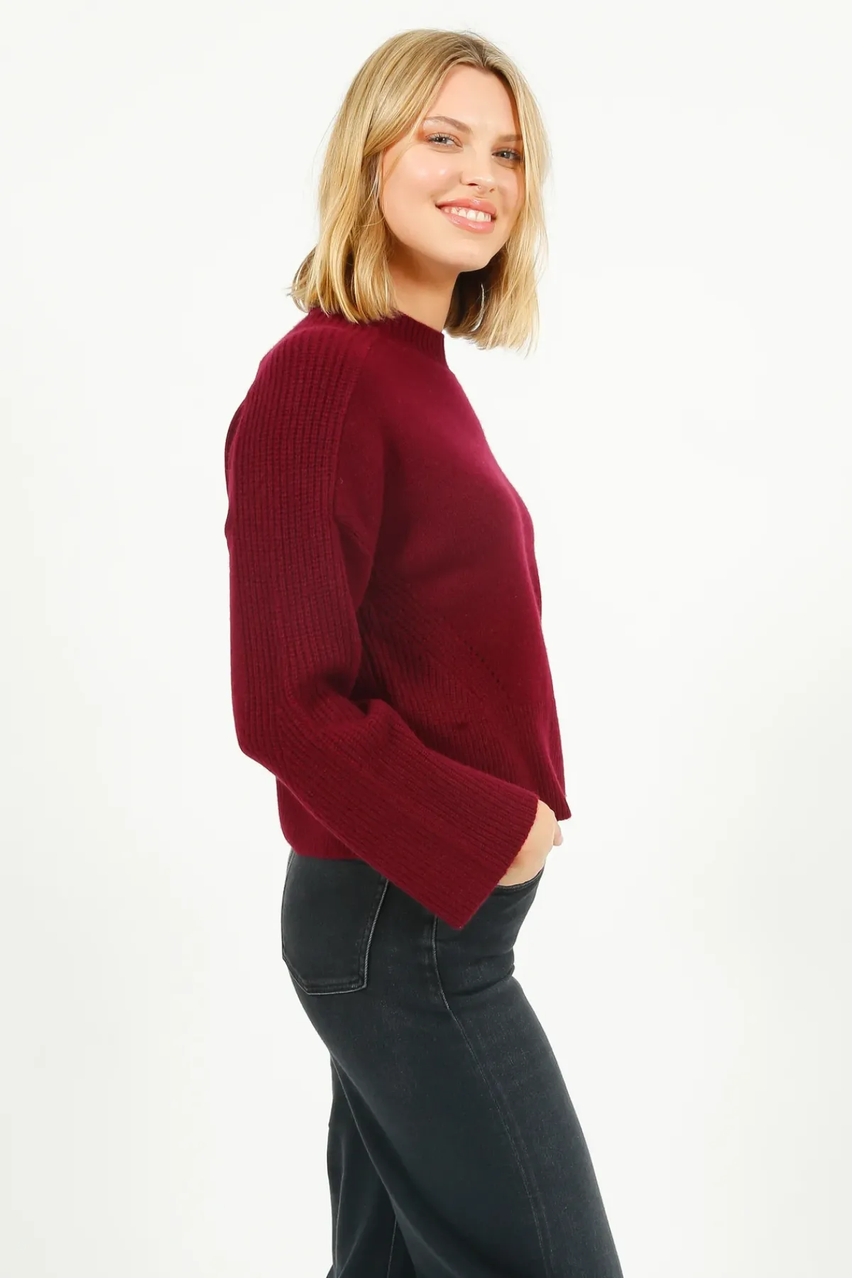 Loop Cashmere LOOP Georgia Cashmere in Borolo