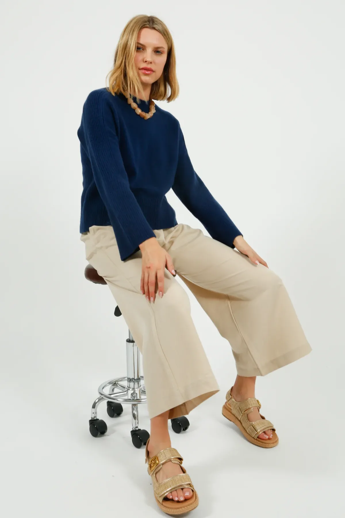 Loop Cashmere LOOP Georgia Cashmere in Midnight