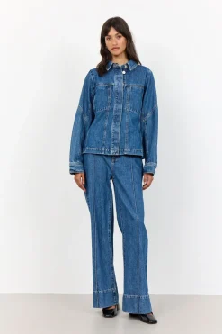 Levete Room LR Frilla Denim Jacket
