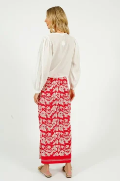 Maison Hotel MAISON H Marina Skirt in Tabasco