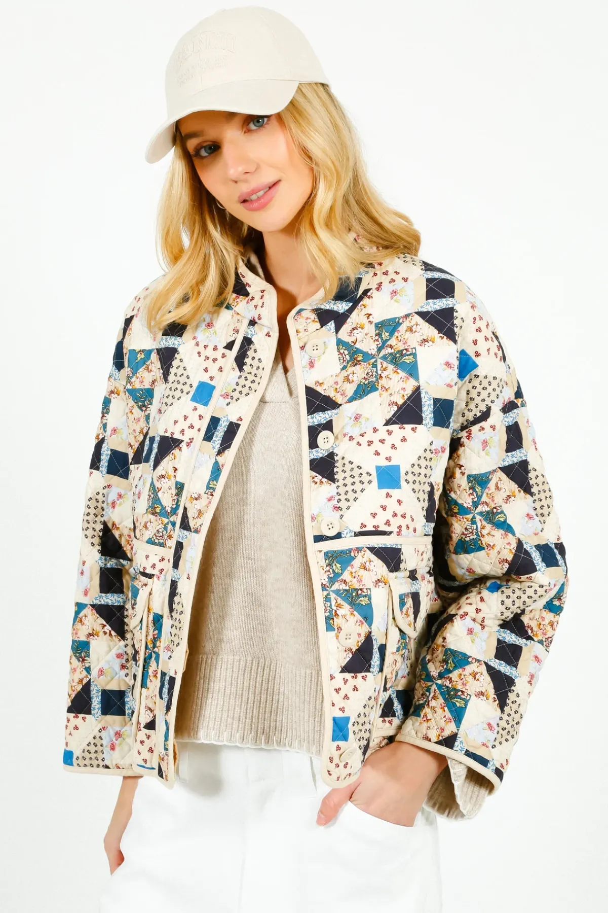Weekend MaxMara MM Arizia Patchwork Jacket