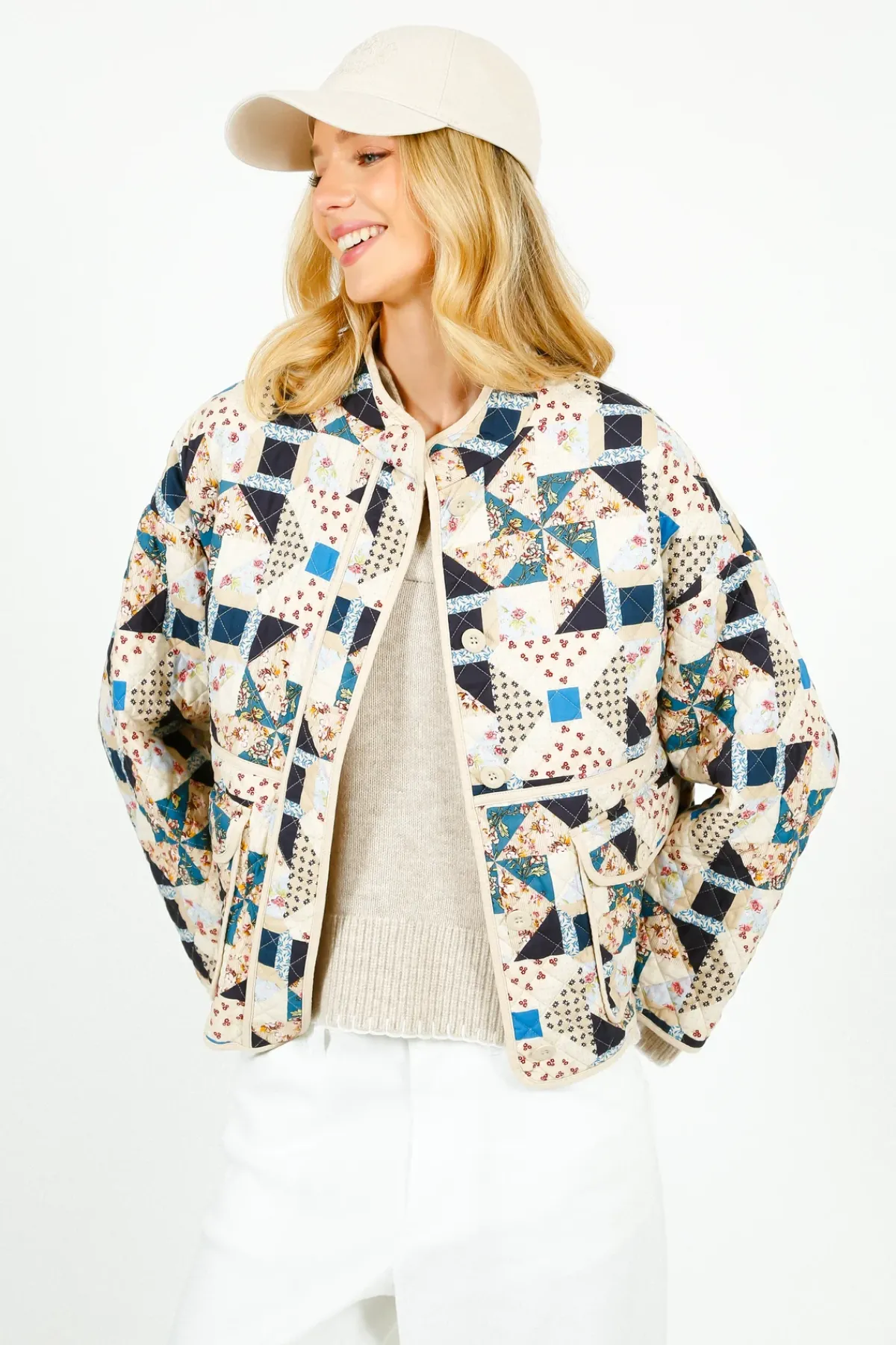 Weekend MaxMara MM Arizia Patchwork Jacket