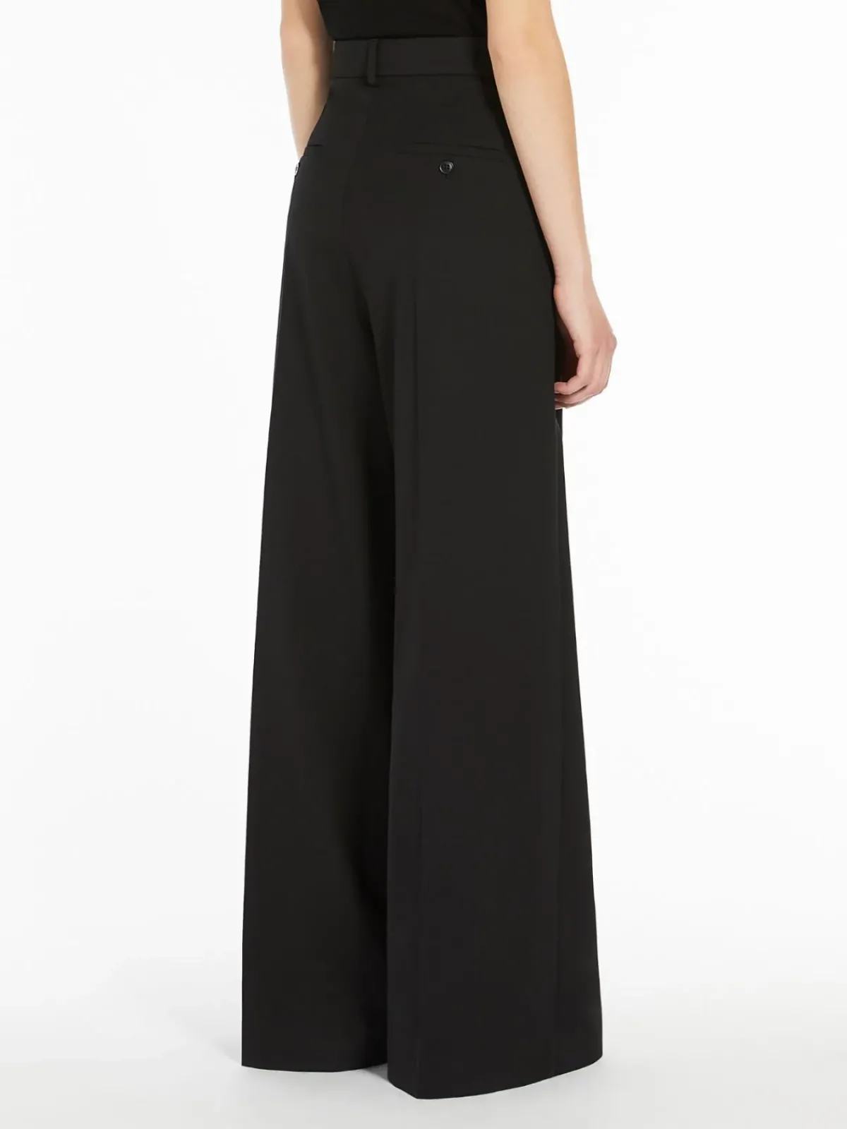 Weekend MaxMara MM Baiocco Tux Trousers in Black