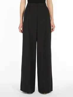 Weekend MaxMara MM Baiocco Tux Trousers in Black
