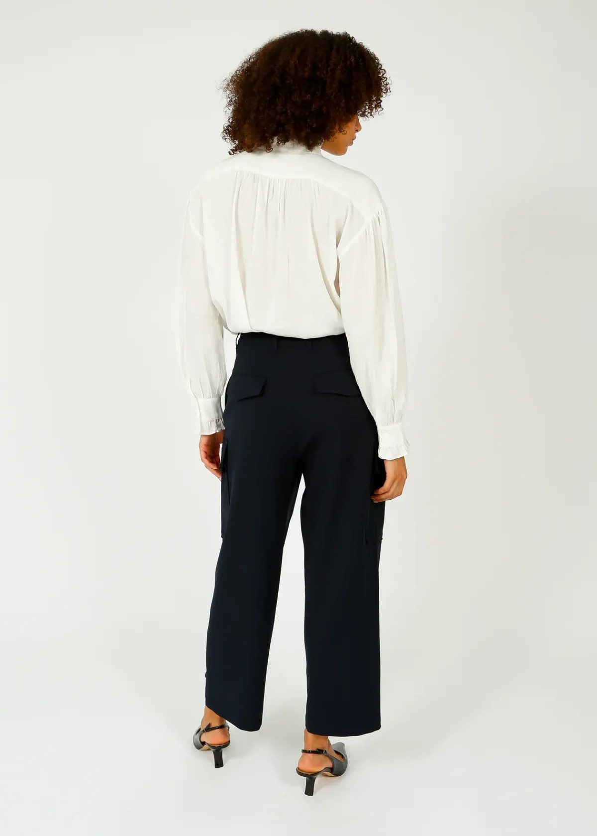 Weekend MaxMara MM Boris Trousers in Navy