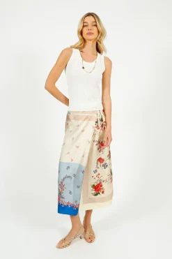Weekend MaxMara MM Ceylon Knitted Vest in White