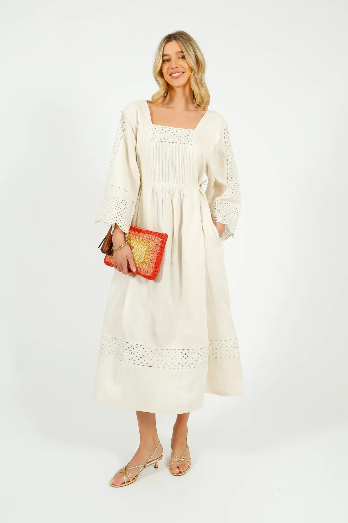 Weekend MaxMara MM Luglio Dress in Ecru