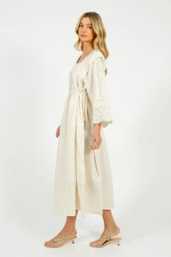 Weekend MaxMara MM Luglio Dress in Ecru