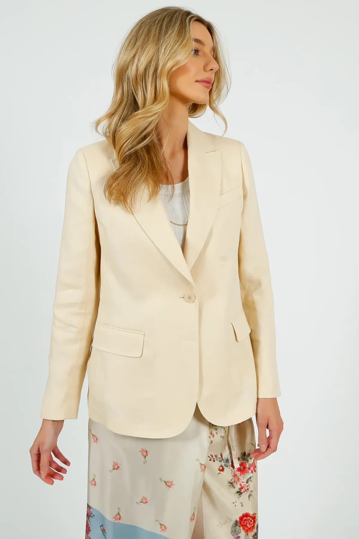Weekend MaxMara MM Nalut Jacket in Ivory