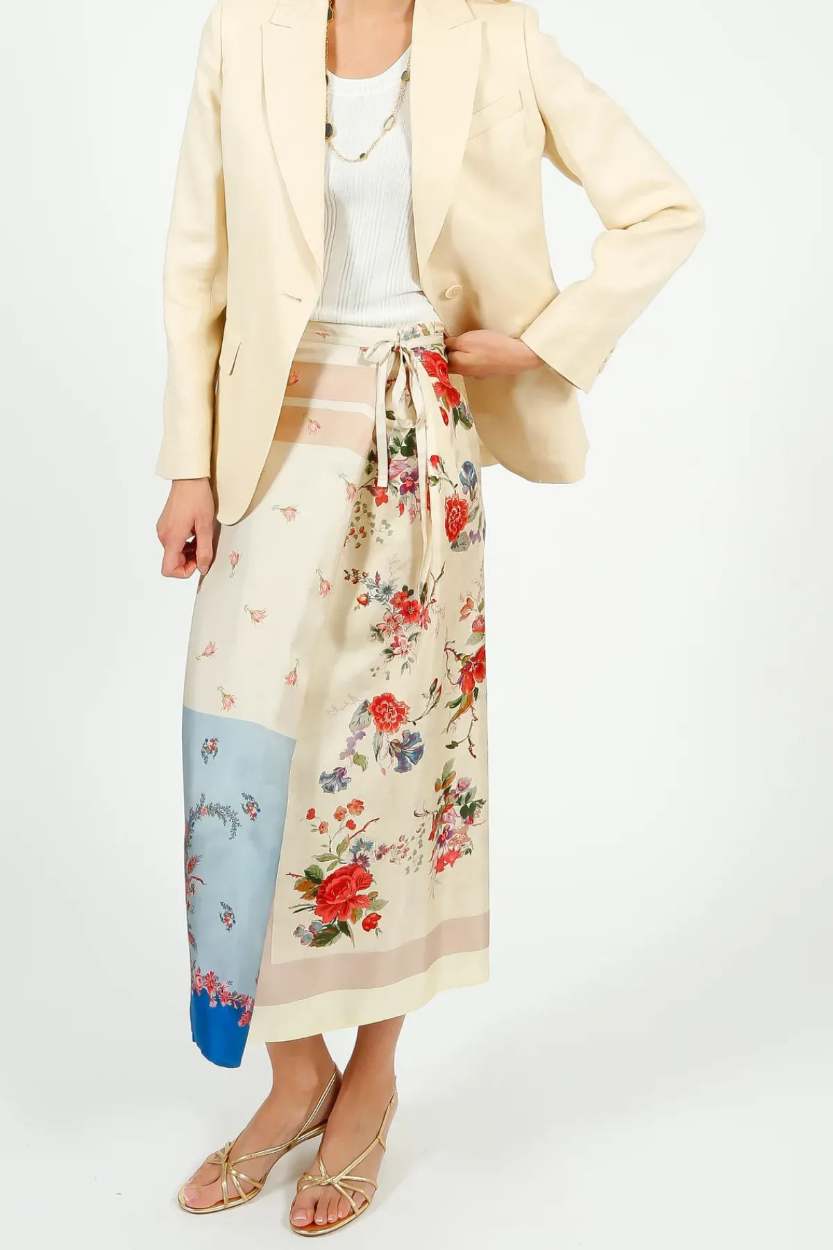 Weekend MaxMara MM Nalut Jacket in Ivory