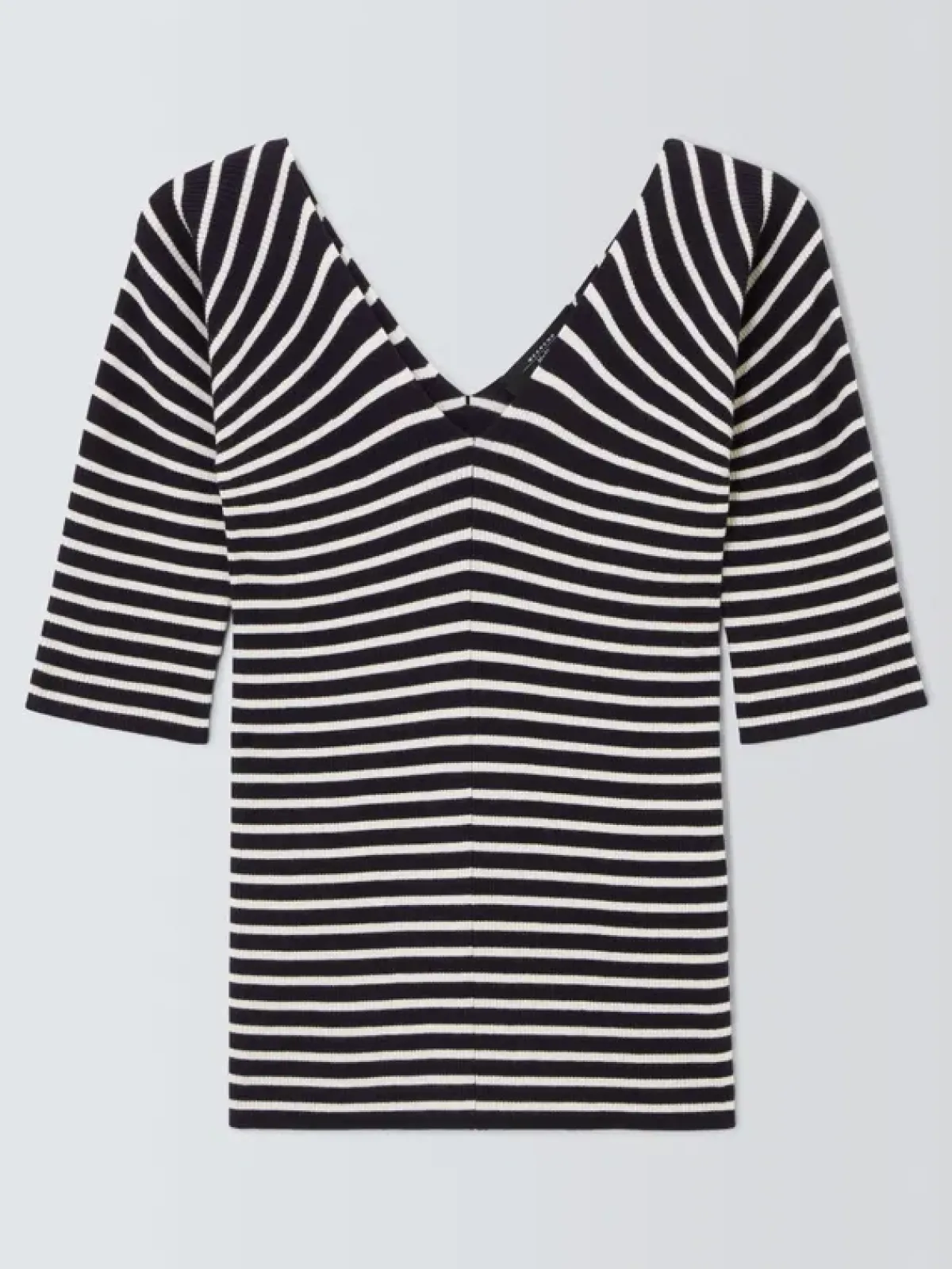 Weekend MaxMara MM Oceano Striped Top in Navy