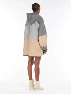 Weekend MaxMara MM Ossola Quited Jacket in Medium Grey