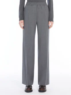 Weekend MaxMara MM Petra Trousers in Grey