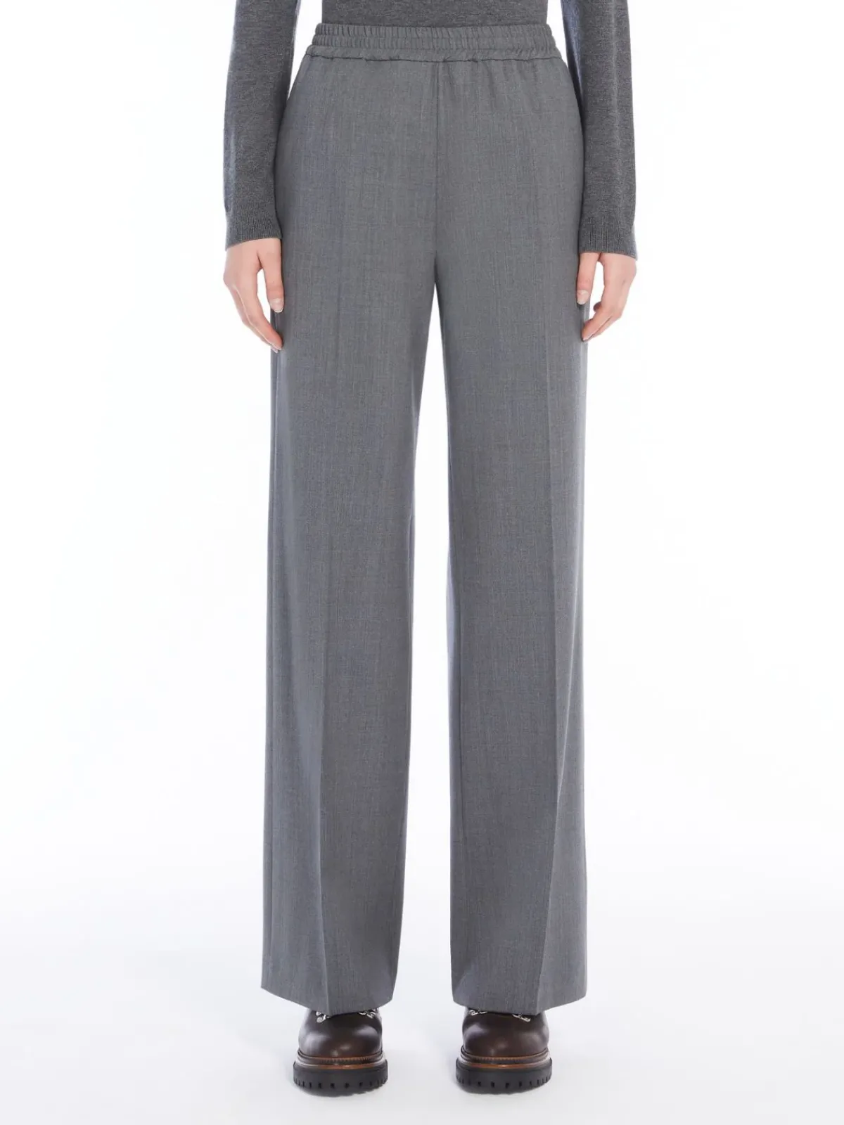 Weekend MaxMara MM Petra Trousers in Grey