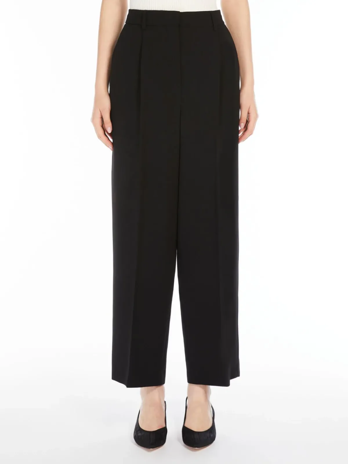 Weekend MaxMara MM Ronchi Trousers in Black