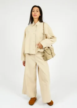 Weekend MaxMara MM Salita Shirt in Sand
