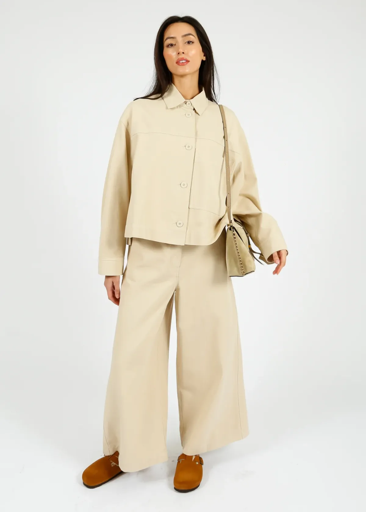Weekend MaxMara MM Salita Shirt in Sand