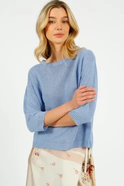 Weekend MaxMara MM Selz Knit in Sky