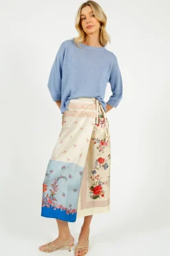 Weekend MaxMara MM Selz Knit in Sky
