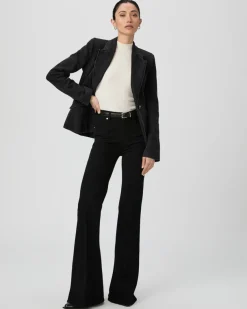 Paige Carmen Blazer in Evening Onyx