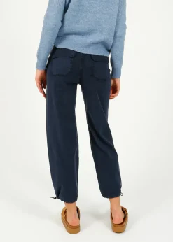 Paige Reid Jogger in Vintage Navy Seascape