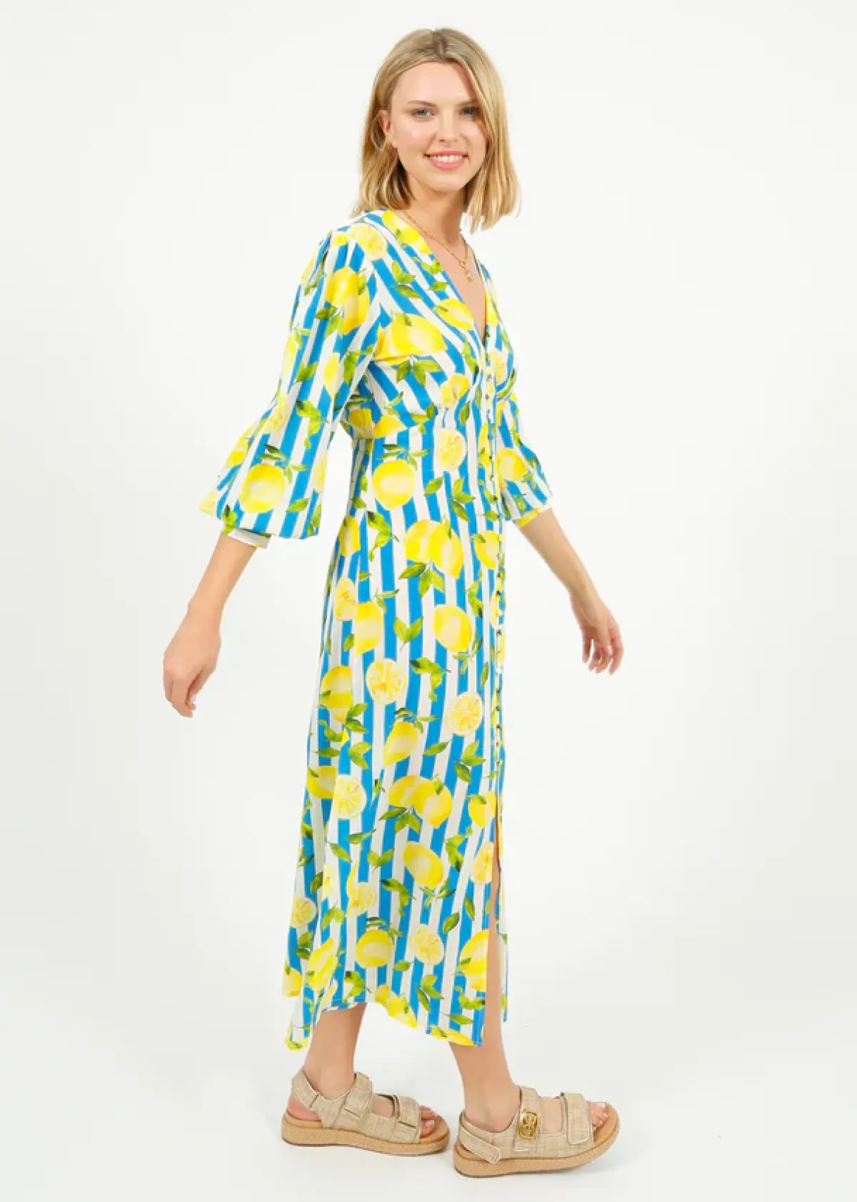 Primrose Park PP Opal Dress in Lemons