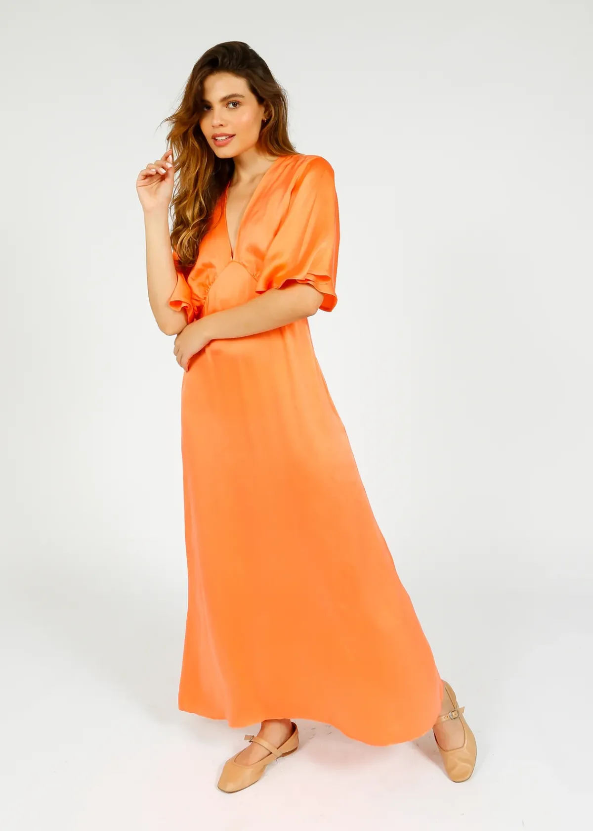 Primrose Park PP Willow Dress in Salmon