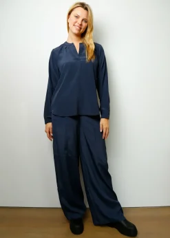 Primrose Park London PPL Kylie Trousers in Pageant Blue