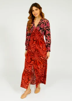 Primrose Park London PPL Opal Dress in Floral 04, Watercolour 03