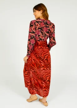 Primrose Park London PPL Opal Dress in Floral 04, Watercolour 03