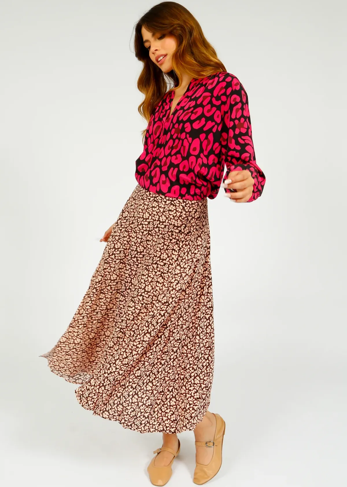 Primrose Park London PPL Ottie Skirt in Neo 03 Beige