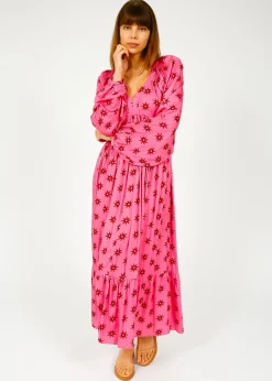 Primrose Park London PPL Sofia Dress in Sun 04 Pink