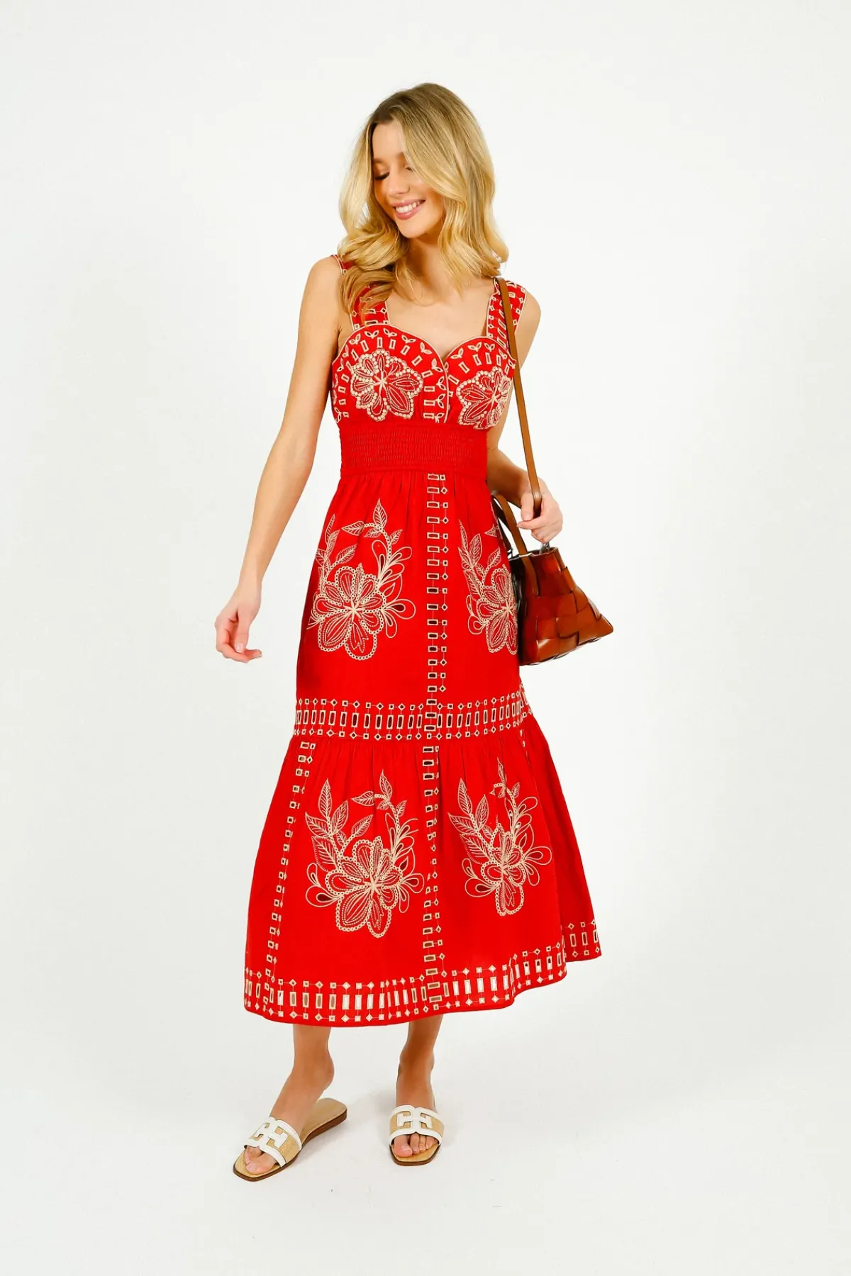 Rails Fawn Dress in Terracotta