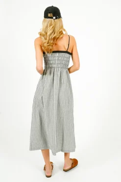 Rails Primrose Dress in Ivory Jet Gingham