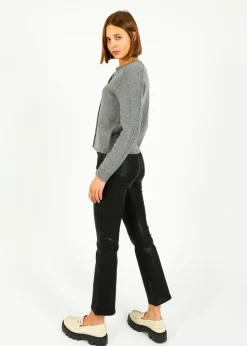 Rag u0026 Bone Ru0026B Bridget Crew Cardigan in Grey