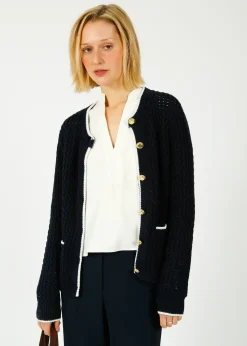 Rag u0026 Bone Ru0026B Daria Cardigan in Navy