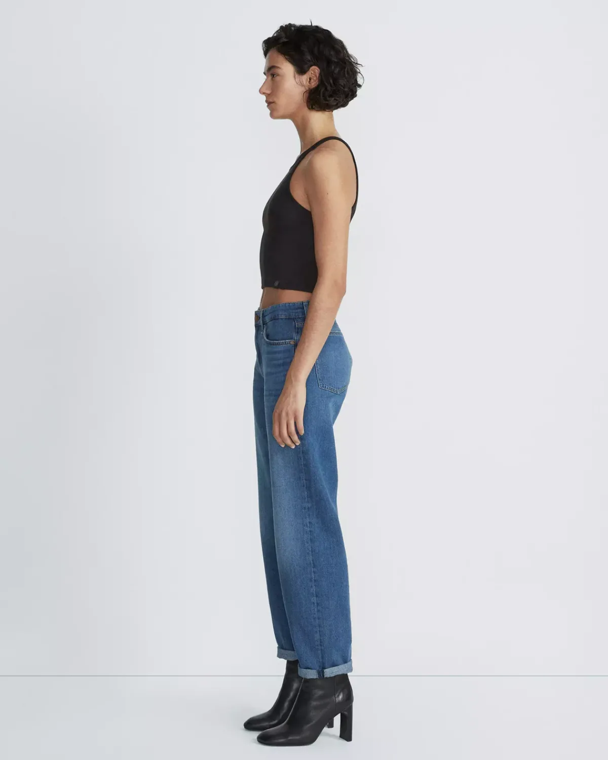 Rag u0026 Bone Ru0026B Dre Low Rise Baggy in Blake