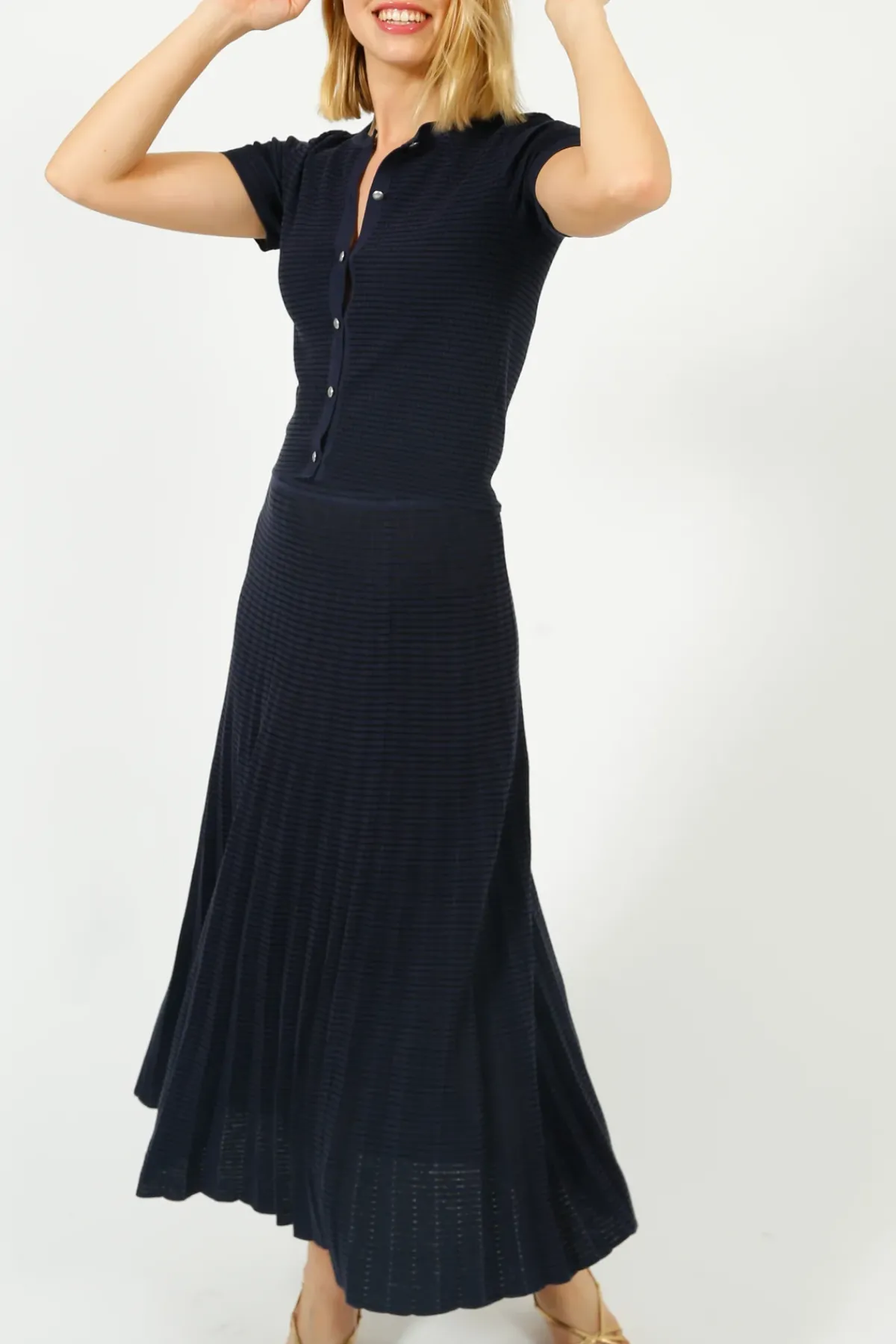 Rag u0026 Bone Ru0026B Eloise Skirt in Navy, Multi