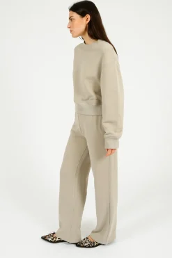 Rag u0026 Bone Ru0026B Vintage Terry Wideleg Sweatpant in Fossil