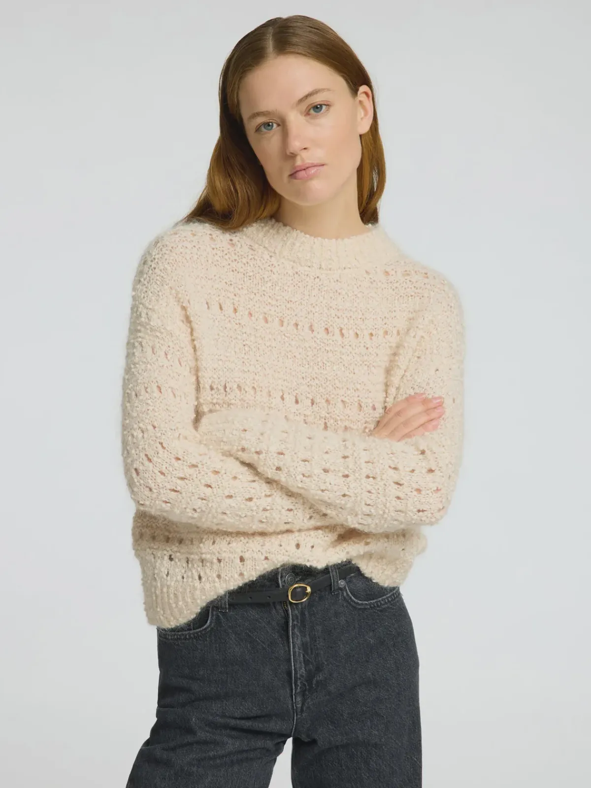 Selected Femme SLF Alfi Knit in Birch