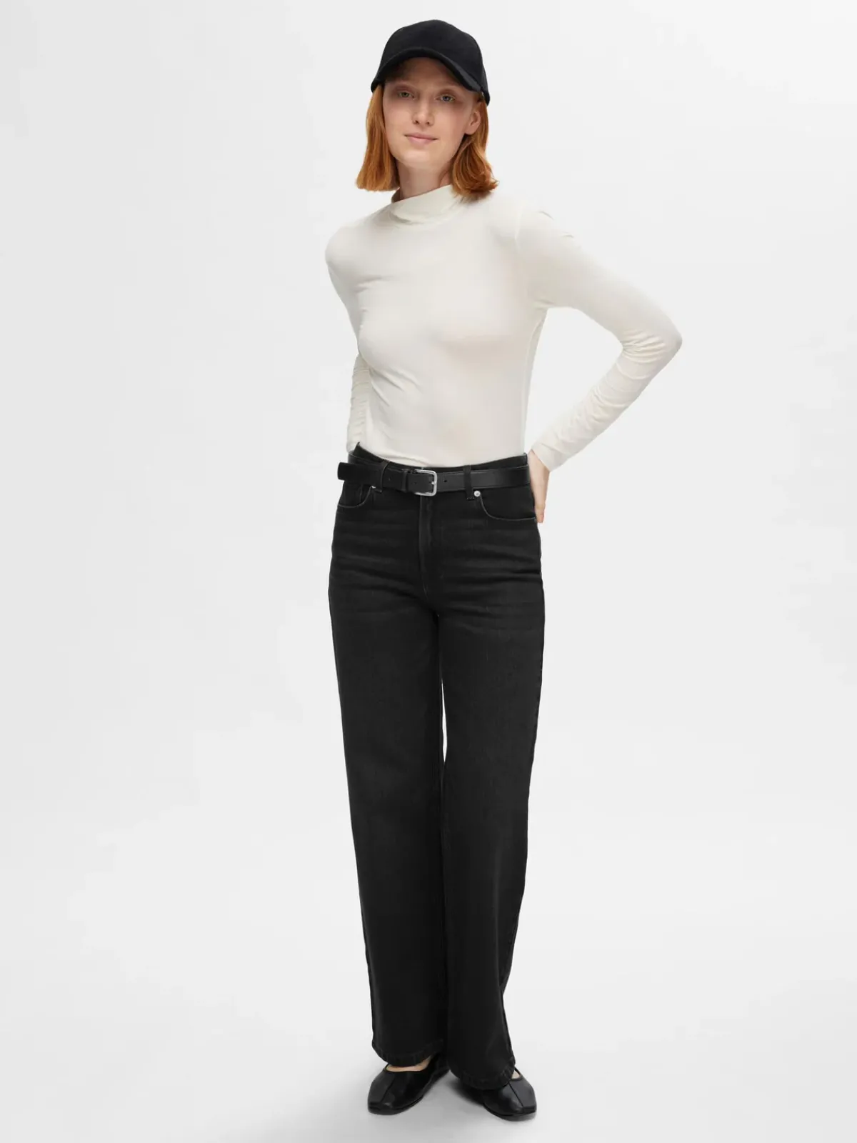 Selected Femme SLF Alice Jeans in Black