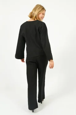 Selected Femme SLF Coria LS shirt in Black